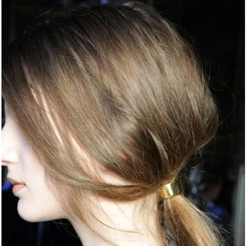 Women Hair Claw Fashion Metal Horsetail Buckle Elastic Bands Hair Clip Hair Accessories Female Ponytail Headwear