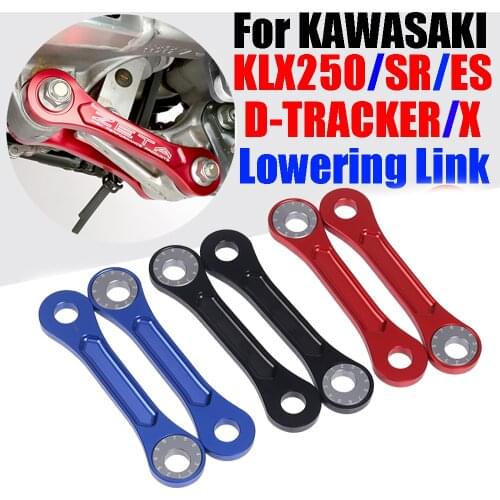 Lowering Links For KAWASAKI D-TRACKER X KLX 250 KLX250 SR ES Motorcycle Accessories Engine Bottom Drop Connecting Lowering Link