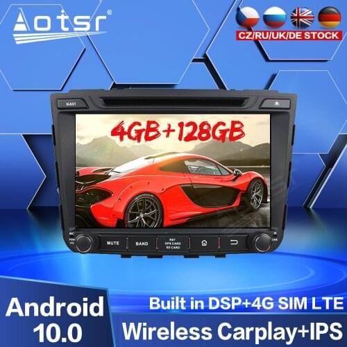 Car Multimedia Player GPS Navigation For Hyundai IX45 Santa Fe 2014 2015 Android Car Radio Recorder Headunit Autoradio Screen HD
