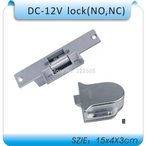 Free shipping electrolock access control Lock /mouth cathode lock+ Aluminum alloy lock tongue