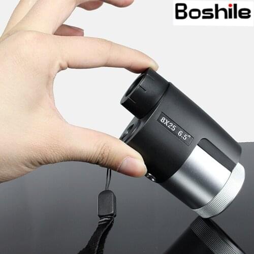 Boshile Classic Mini Monocular 8X25 HD Vision Telescope with Tripod Outdoor sports Camping Concert Pocket monocular High Quality
