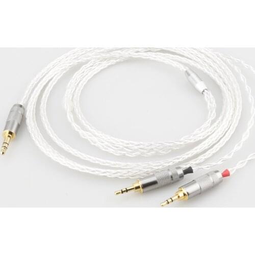 HiFi Cable 3.5mm stereo Male Compatible with Hifiman HE400S, HE-400I, HE-400i（2.5mm Plug Version）, HE560, HE1000 Headphone