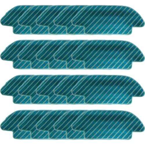 20Pcs Replacement Washable Mop Cloth Rag for Cecotec Conga 4090 5090 Robot Vacuum Cleaner Cleaning Pad Accessories