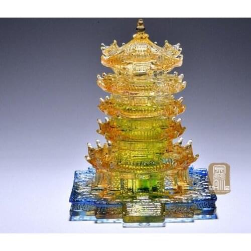 New Decoration Gift Creative Glass Long Pen Holder