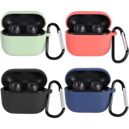 Solid Color Silicone Case Full Protective Cover for Xemal X3 Bluetooth Earphone R91A