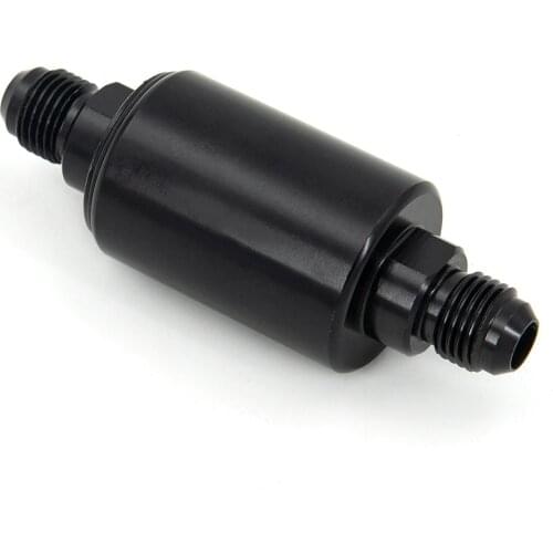 Wholesale High quality 31mm black fuel filter with 80 microns steel element and AN6 AN8 fittings FF-01
