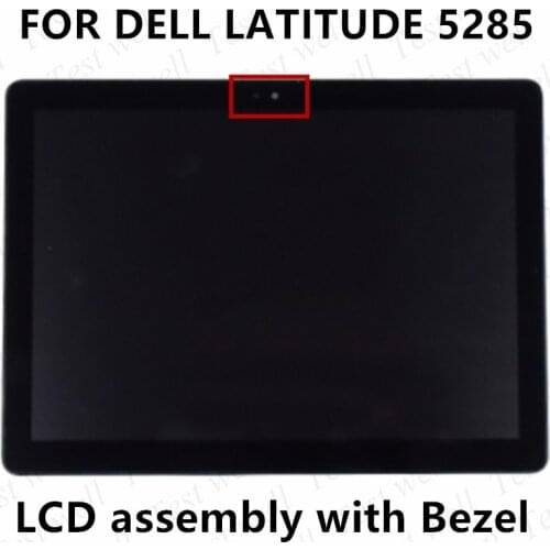 Original 100% LQ123N1JX31 12.3" FHD LED LCD TOUCHSCREEN ASSEMBLY FOR DELL GENUINE LATITUDE 5285 5290 2-IN-1 LQ123N1JX31