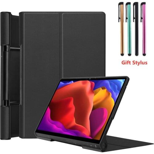 For Lenovo Yoga Pad Pro 13 INCH 2021 Case Tablet Cover Stand Flip Shell For Lenovo yoga pad pro YT-K606F YT-K606N Case + pencil