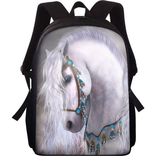 HYCOOL Hot Selling 2021 New Kindergarten Lovely Backpack Boy Bag Horse Children Boy Bag For School Dropshipping Customize Logo