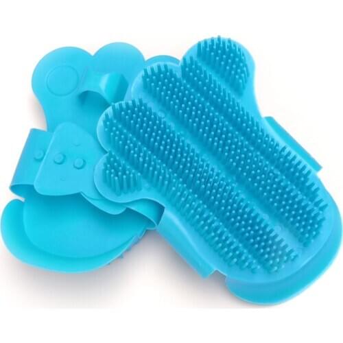 Pet Cat Dog Grooming Brush Cleaning Massage Comb Glove Tool for Small Large Dogs
