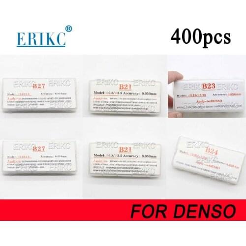 For Denso High Accuracy Adjusting Shims 400pcs Common Rail Injector Nozzle Valve Gasket B21 B23 B24 B27 Diesel Nozzle Washer