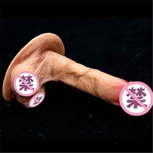 Skin Feeling Realistic Penis Soft Sexy Huge Dildo Female Masturbator Double egg Silicone Suction Cup Dildos for Women Big Dick