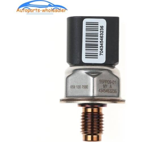 059130758E 55PP09-01 55PP07-02 For Audi Q7 A4 S4 A5 S5 A6 S6 A8 S8 4.2 Fuel Rail Pressure Sensor Drucksensor Car accessories