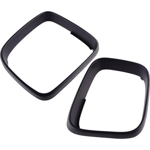1 Pair Wing Mirror Housing Frame Exterior Bezel Ring Cap Fit For VW Transporter T5 Caddy 2003 2004 2005 2006 2007 2008 2009 2010
