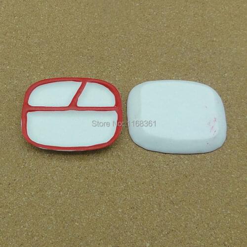 1pcs/lot Resin hot sell lovely service plate 46mm kawaii cabochons DIY christmas decorations A010-2