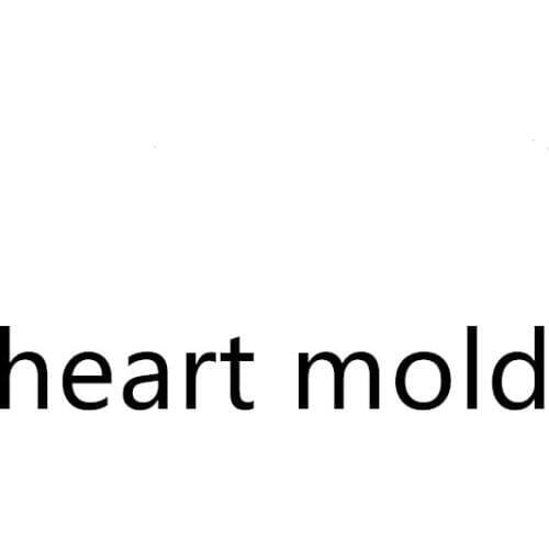 100 pcs Heart mold