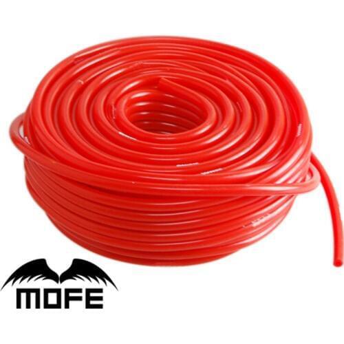 5 Meter 3mm/4mm/6mm/8mm Vacuum Silicone Hose Intercooler Coupler Pipe Turbo Blue Black Red