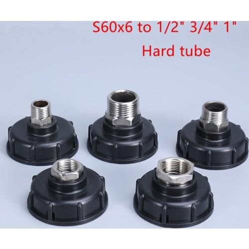 60mm Coarse thread IBC Tank Adapter Tap Connector Replacement Valve Fitting For IBC Garden Water Containers