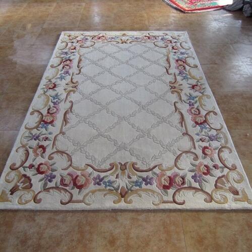 European Style Living Room Carpet Thick Home Rugs Modern 100% Wool Bedroom Carpet Sofa Coffee Table Mat Study Office Rugs Carpet