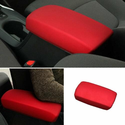 Red ABS Middle Console Armrest Box Cover Trim Fit For Toyota Corolla 2019-2021 Car modification Auto parts