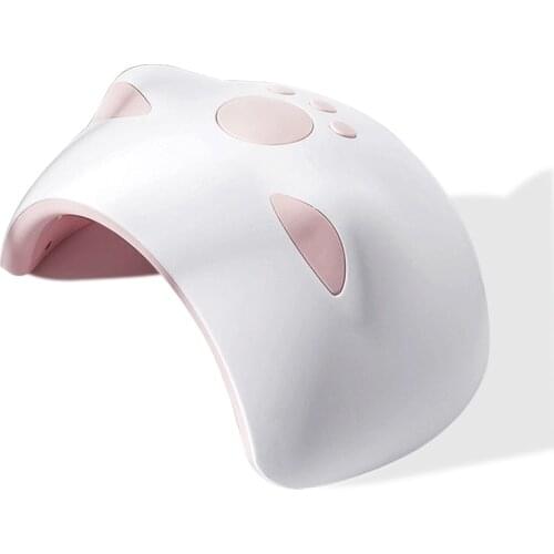 Nail Lamp 60W Mini Nail Dryer Pink Cat UV LED Nail lamp Micro USB Cable Home Use Gel Varnish Machine Nail Art Tools NEW