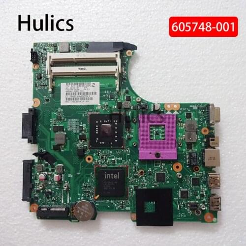 Hulics Original 605748-001 Mainboard for HP CQ320 420 620 laptop motherboard GL40 Intel integrated DDR3 Tested Mother Board