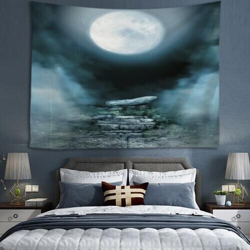 3D Printing Tapestry Wall Hanging Bed Spread Beach Towel Table Cloth Yoga Mat Home Decoration Concise Style Design Large Size