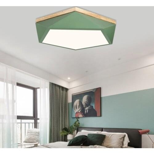 Modern Ceiling Lights for Bedroom diamond ceiling lamp nordic luces led ceiling light with remote control kitchen plafonniers