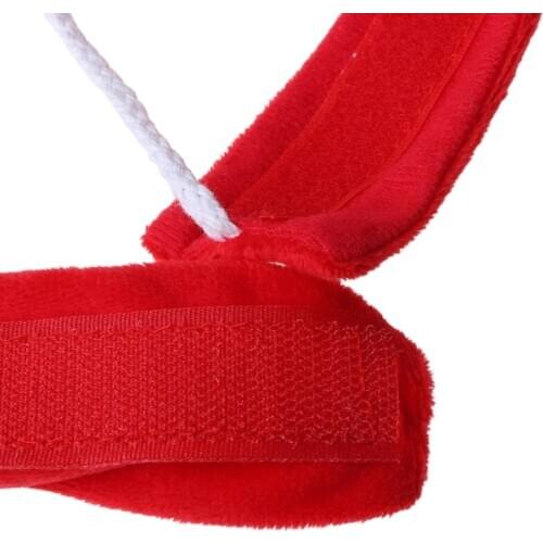 Funny Pet Christmas Costume Riding Suit Puppy Dressing Cosplay Party Dogs Outfit B2QB