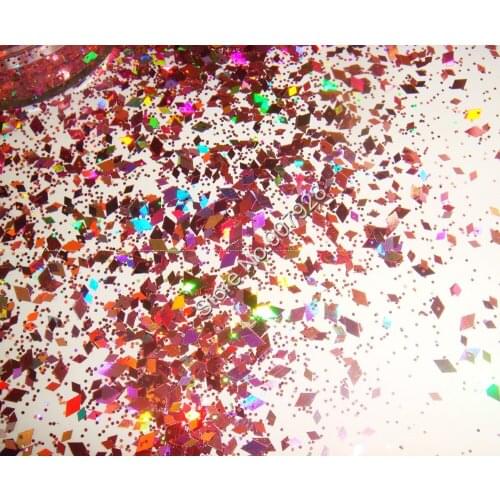 Mix Diamond Shape nail art Glitter Light Pink color nail design powder for nail gel polish,make up,decoration