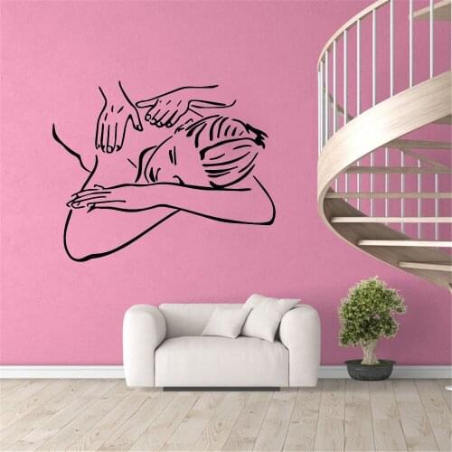Modern fashion Massage Wall Art Sticker Wall Decals For Living Room Company School Office Decoration Vinyls Stickers ov95