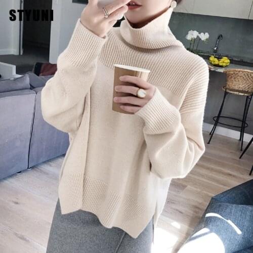 Женские вязаные пуловеры STYUNI China At AliExpress