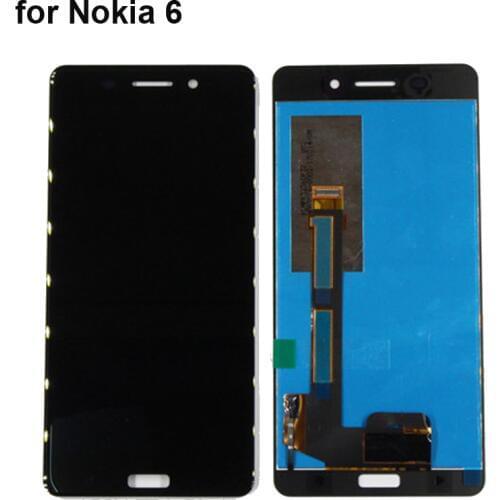 TA1021 Display LCD Touchscreen Touch Glass for Nokia 6 TA-1033 TA-1039 TA-1021 TA-1025 TA-1000 TA-1003