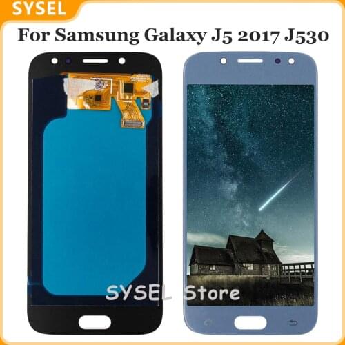 TFT For Samsung Galaxy J5 2017 LCD J530 J530M SM-J530F Lcd Display Touch Screen Digitizer Assembly Blue +Tools