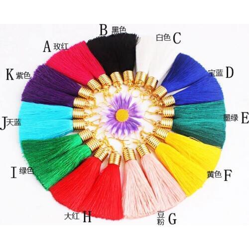 Retro Tassel earrings long section Ear clip Female Latin dance earring Earrings Ethnic Dance Accessories wholesale