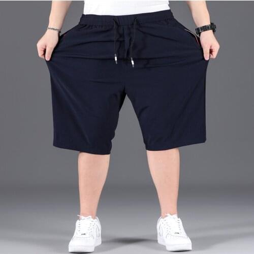 Plus Size XL-8XL Shorts Men Summer Casual Sports Knee Length Baggy Shorts
