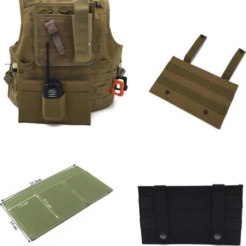 1PC Portable Outdoor Hunting MOLLE Quick Release Tactical Triple M4 Magazine Pistol Mag Pouch Bag Holster Elastic Nylon