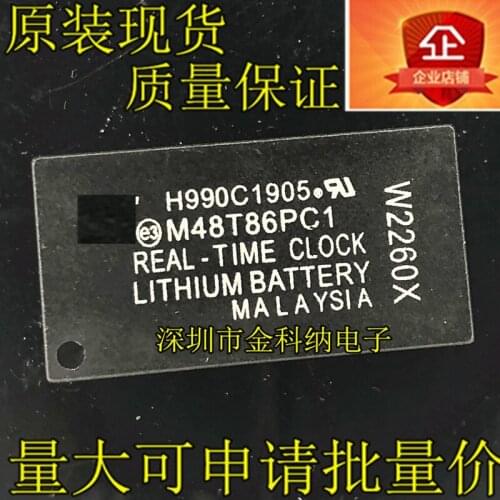 10pcs/lot M48T86PC1 M48T86PCI M48T86 DIP In Stock