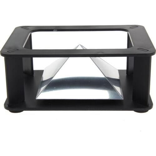 3D Hologram Display Type Indoor Application Projector pyramid Hologram Display Pyramid Projector Luxury Showcase For Smartphone