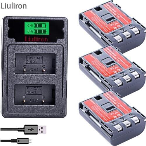 Bateria NB-2L NB 2L NB2L NB-2LH NB 2LH NB 2LH NB2LH Battery for Canon 350D 400D G7 G9 S30 S40 z1 Kiss N X Rebel XT XTi