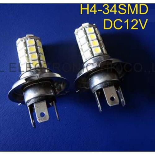High-intensity 5050 12V H4 car led lights,12V H4 auto led fog lamps,car H4 led bulbs,led H4 fog lights free shipping 5pcs/lot