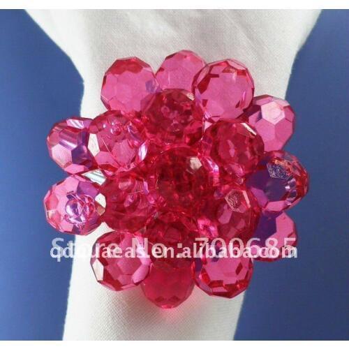 Crystal wedding napkin ring/acrylic napkin ring/aliexpress sell
