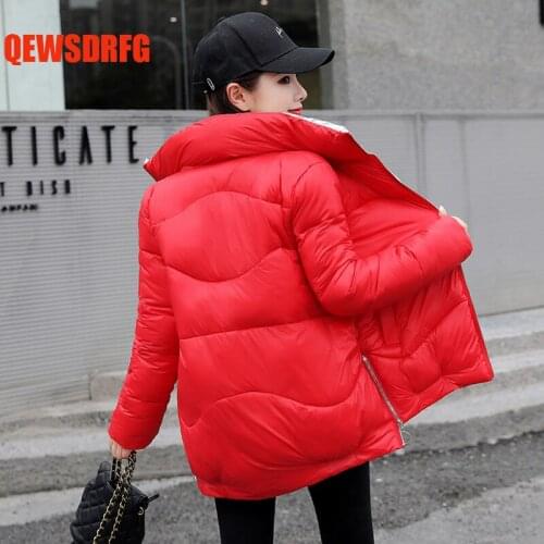 High Quality 2021 New Winter Jacket stand-callor Coat Women Fashion Jackets Winter Warm Woman Clothing Casual Parkas