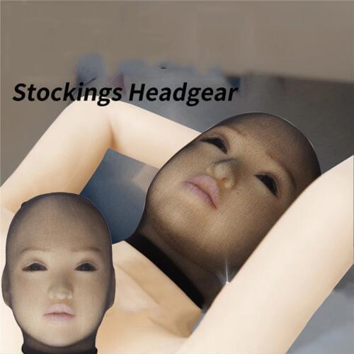 BDSM Sex head Masks slave mask cover women fetish products for couple sm player erotic stock ing hose cosplay Flirting Sex toys