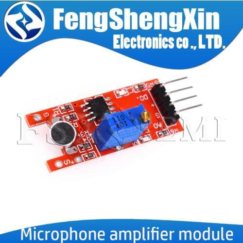 LM393 Microphone Voice Sound Sensor Module Analog Digital Output Sensors Adopt Main Chip Microphone amplifier module