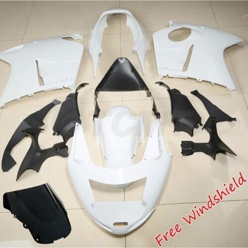 Motorcycle Unpainted White ABS Fairing Bodywork For Honda CBR1100XX Blackbird 1996-2007
