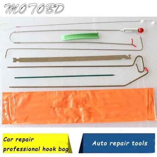 OBD Tools Kits Push Pull Rods Hook Tail Hail Removal for Car Paintless Dent Repair Tools Hook Rods