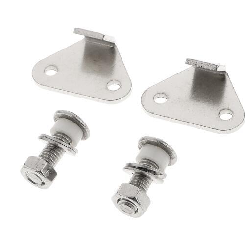 Pack of 2 Adjustable Aluminium Automatic Trunk Lid Lifting Spring Device Silver