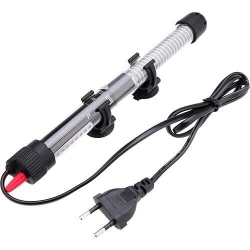 25W/50W/100W/200W/300W Heating Rod Submersible Vitreous Automatic Heater Heating Rod for Aquarium Fish Tank EU Plug 19DEC30
