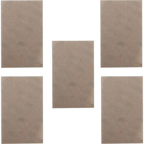 5 Sheets Anti-slip Pad for Sewing Ruler, Anti-slip Rubber Silicone Pads Sewing